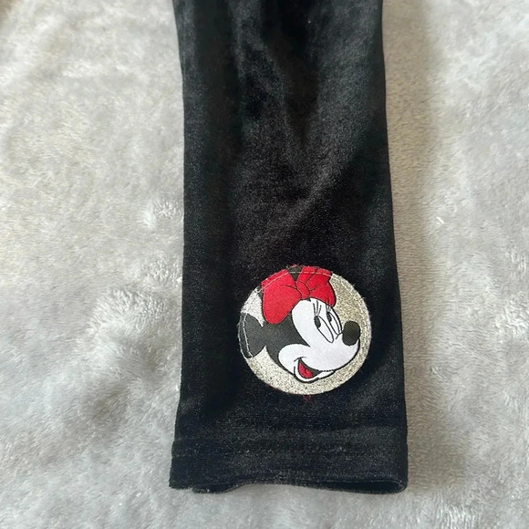 Disney - Minnie Mouse Velour leggings - Size  4 - Picture 2 of 5